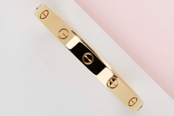 Love Bracelet - Yellow Gold - Size 16 - B&P