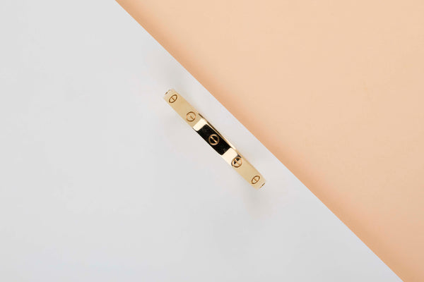 Love Bracelet - Yellow Gold - Size 16 - B&P