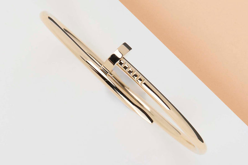 Juste Un Clou Bracelet - Yellow Gold - Size 18 - B&P