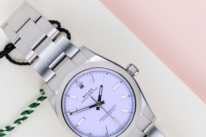 Oyster Perpetual 34 'Lavender Dial'