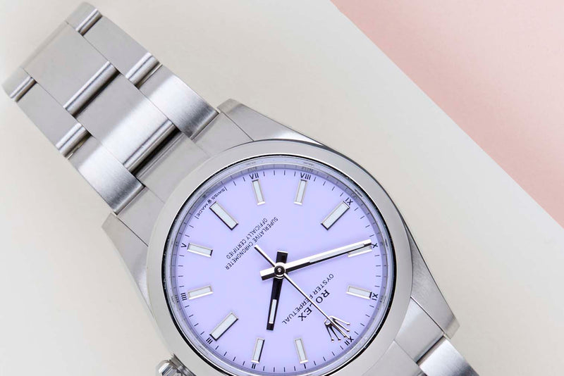 Oyster Perpetual 34 'Lavender Dial'