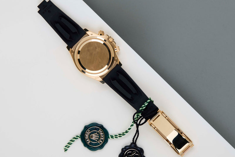 Daytona 'Yellow Gold - Tiffany Blue Dial - Oysterflex'