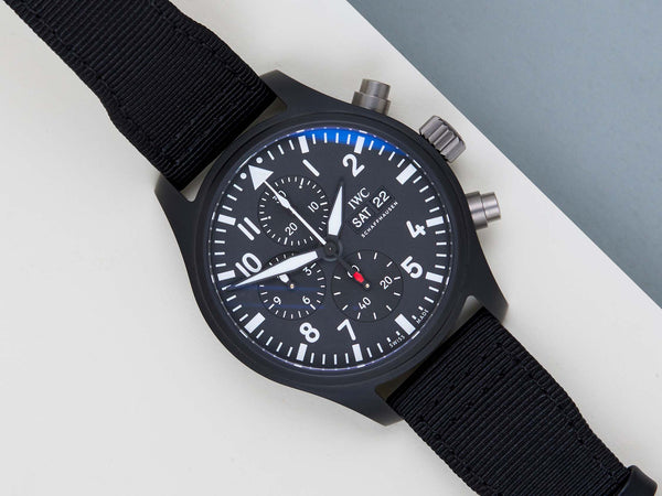 Pilot Chronograph Top Gun 'Ceramic - Black Dial'