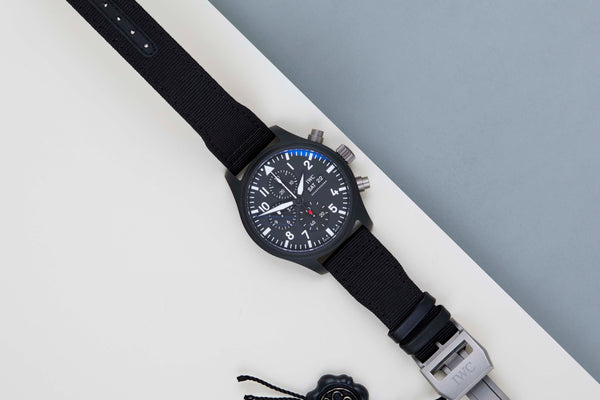 Pilot Chronograph Top Gun 'Ceramic - Black Dial'