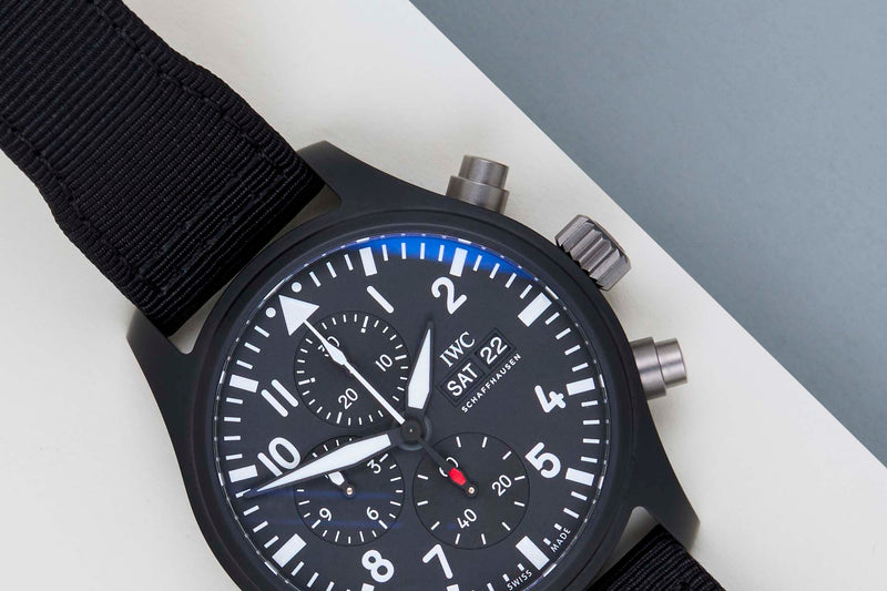 Pilot Chronograph Top Gun 'Ceramic - Black Dial'