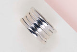 B.Zero 1 Four Band Ring - White Gold - Size 54 - B&P