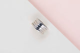 B.Zero 1 Four Band Ring - White Gold - Size 54 - B&P