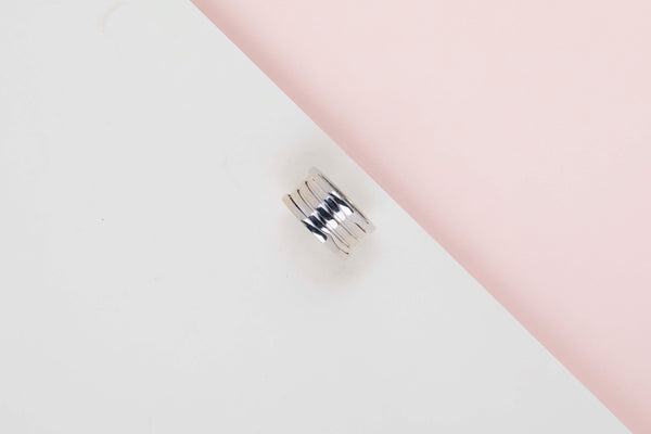 B.Zero 1 Four Band Ring - White Gold - Size 54 - B&P