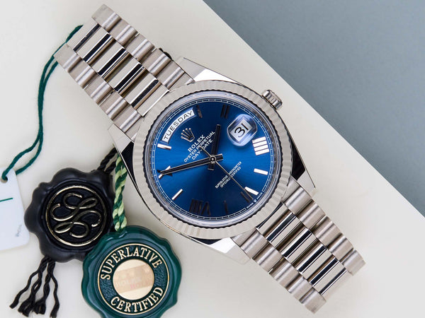 Day-Date 40 'Blue Dial'