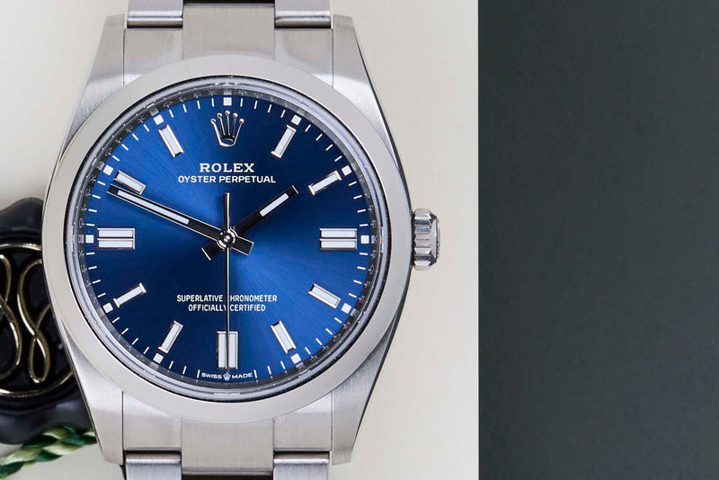Oyster Perpetual 36 'Blue Dial'