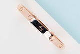 Love Bracelet - Rose Gold - Size 17 - B&P