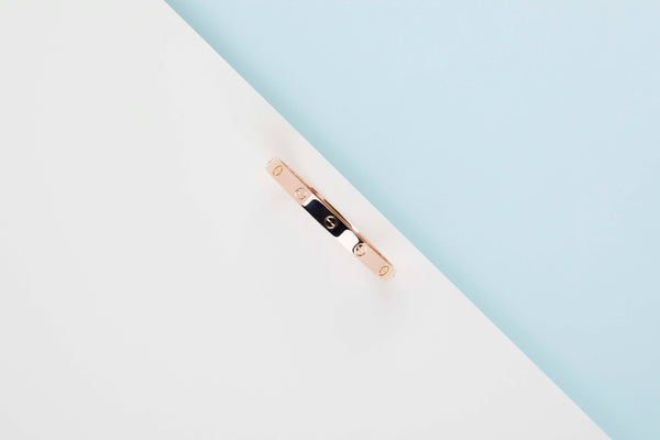 Love Bracelet - Rose Gold - Size 17 - B&P
