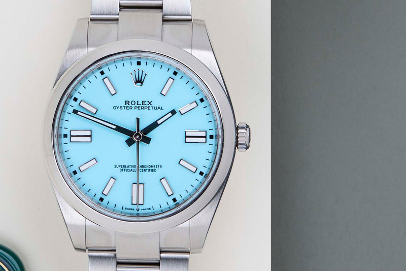 Oyster Perpetual 41 'Tiffany Blue Dial'