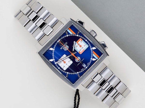 Monaco Chronograph 'Blue Dial - Gulf Edition'