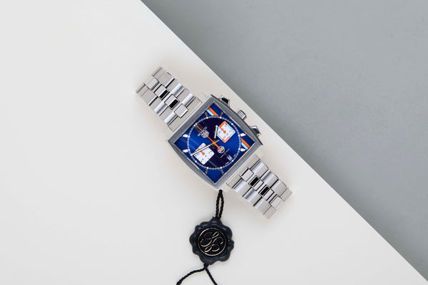 Monaco Chronograph 'Blue Dial - Gulf Edition'
