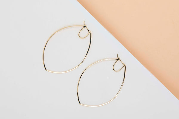 18K Yellow Gold Earrings