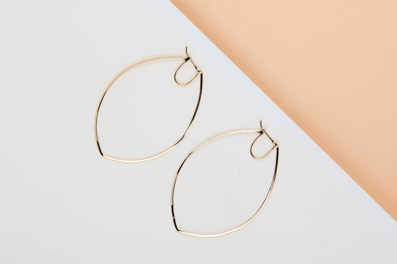 18K Yellow Gold Earrings