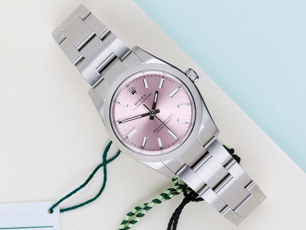 Oyster Perpetual 34 'Pink Dial'