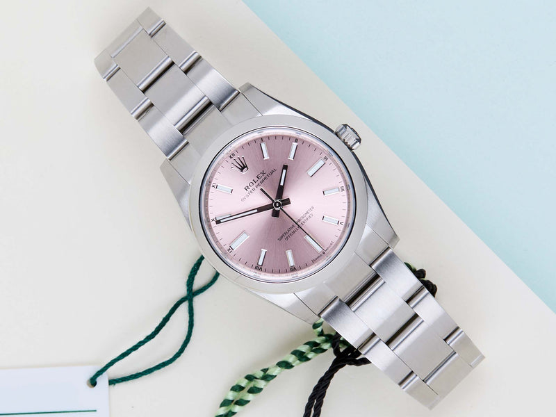 Oyster Perpetual 34 'Pink Dial'