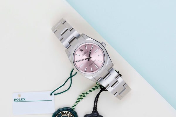 Oyster Perpetual 34 'Pink Dial'