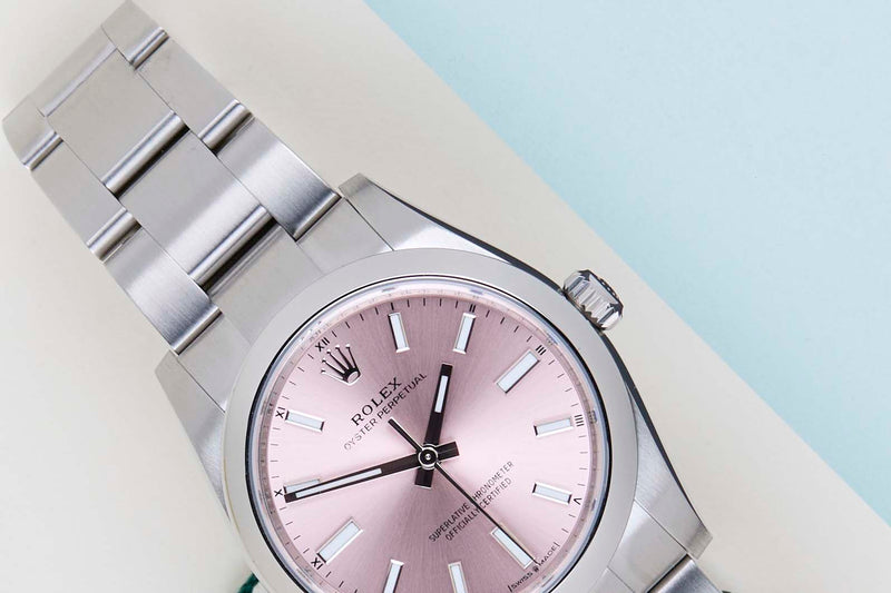 Oyster Perpetual 34 'Pink Dial'