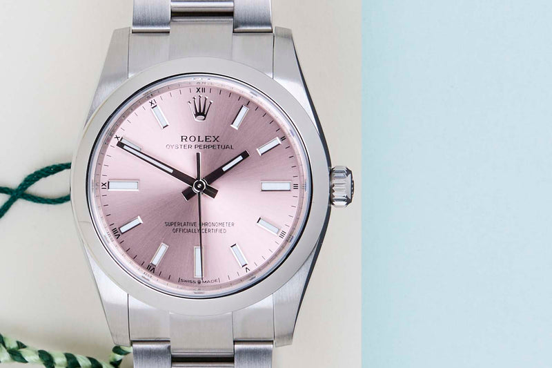 Oyster Perpetual 34 'Pink Dial'