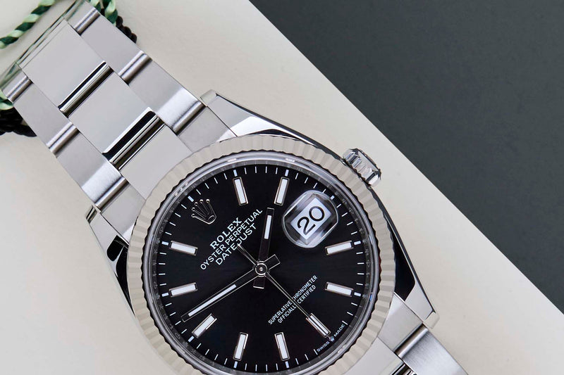 Datejust 36 'Black Dial - Oyster'
