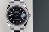 Datejust 36 'Black Dial - Oyster'