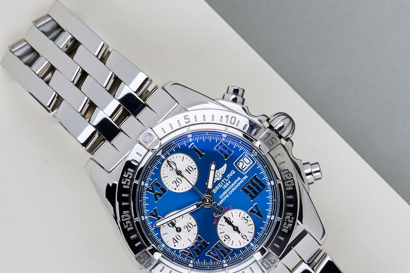 Chrono Cockpit 'Blue Roman Dial'