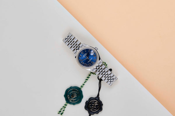 Datejust 31 'Blue Roman Dial - Jubilee'