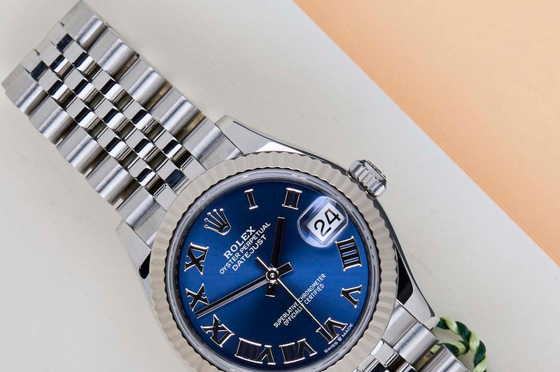 Datejust 31 'Blue Roman Dial - Jubilee'