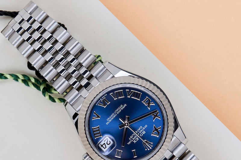 Datejust 31 'Blue Roman Dial - Jubilee'