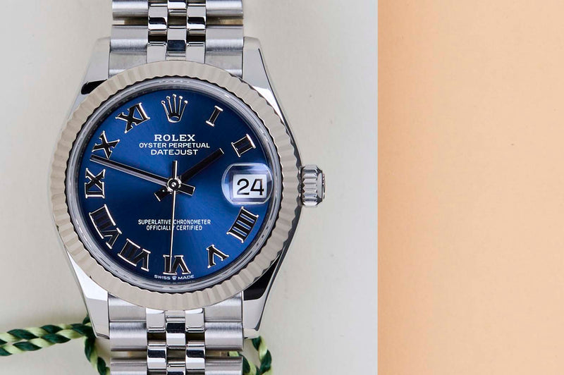 Datejust 31 'Blue Roman Dial - Jubilee'