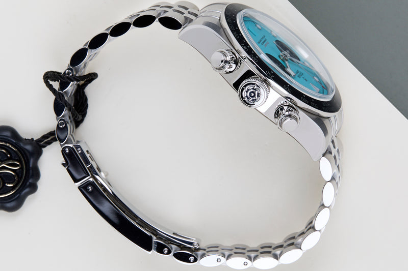 Black Bay Chrono 'Flamingo Blue - Jubilee'