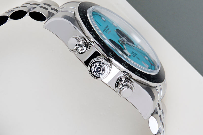 Black Bay Chrono 'Flamingo Blue - Jubilee'