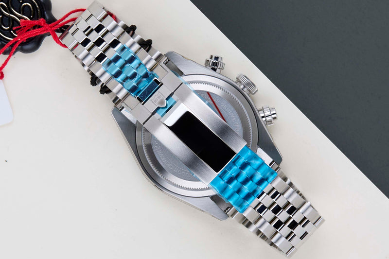 Black Bay Chrono 'Flamingo Blue - Jubilee'