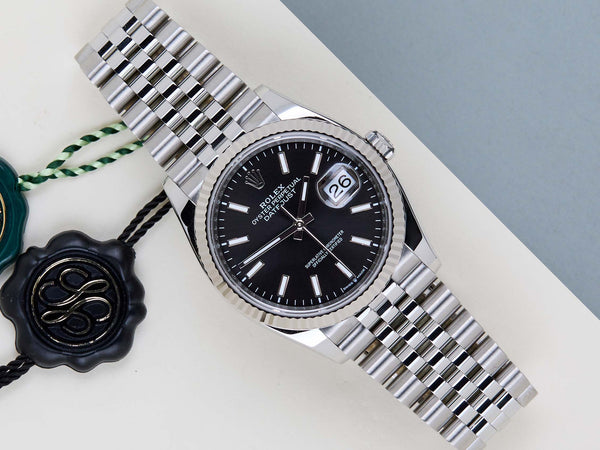 Datejust 36 'Black Dial - Jubilee'