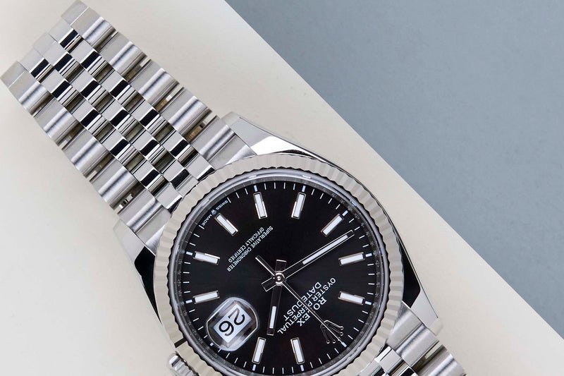 Datejust 36 'Black Dial - Jubilee'