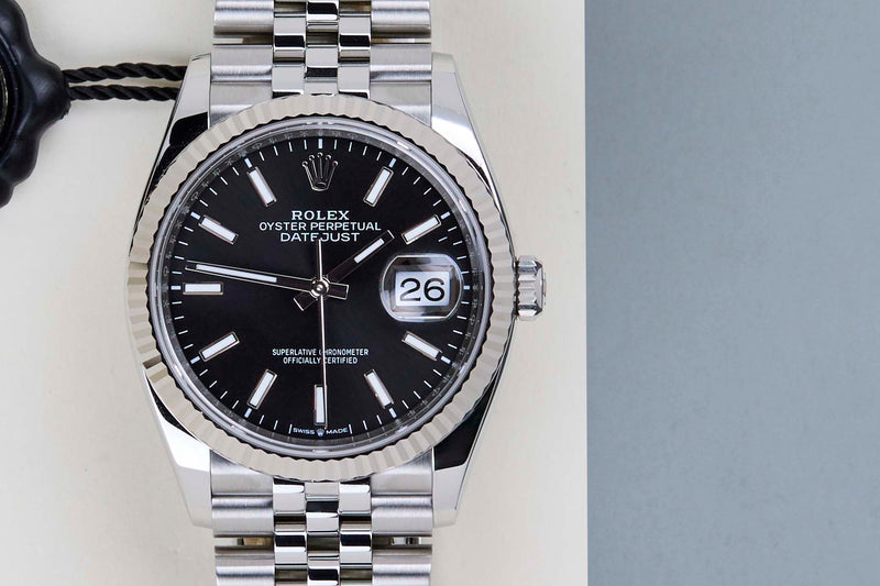 Datejust 36 'Black Dial - Jubilee'