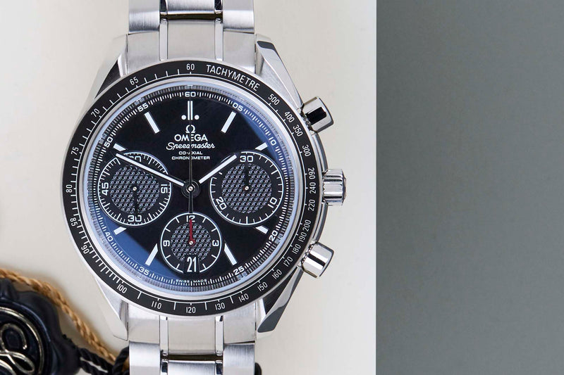 Speedmaster Racing 'Black Dial'