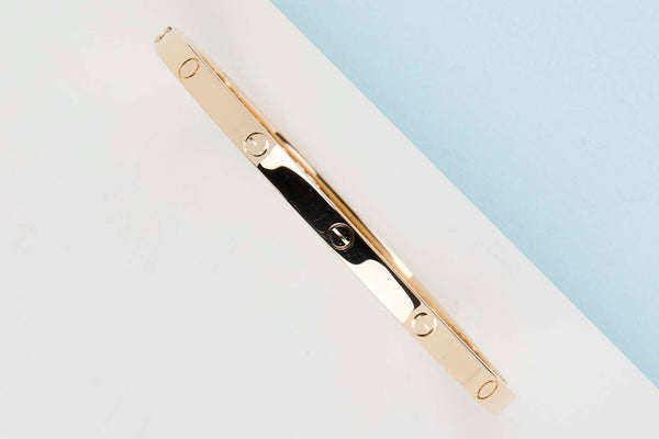 Love Bracelet Small - Yellow Gold - Size 16 - B&P