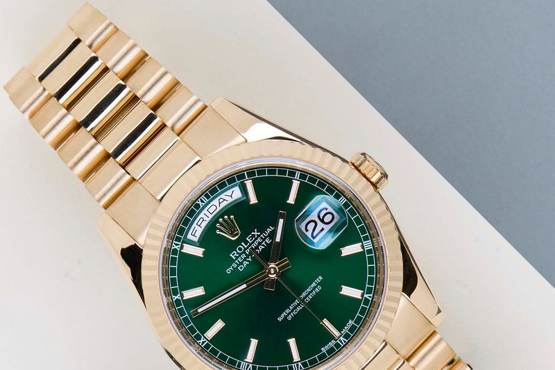 Day-Date 36 'Green Dial - President'