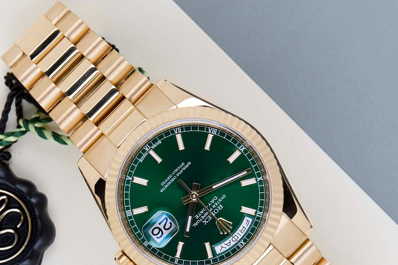Day-Date 36 'Green Dial - President'