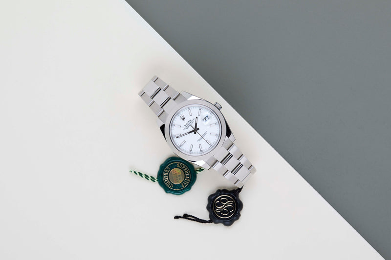Datejust 41 'White Dial - Oyster'