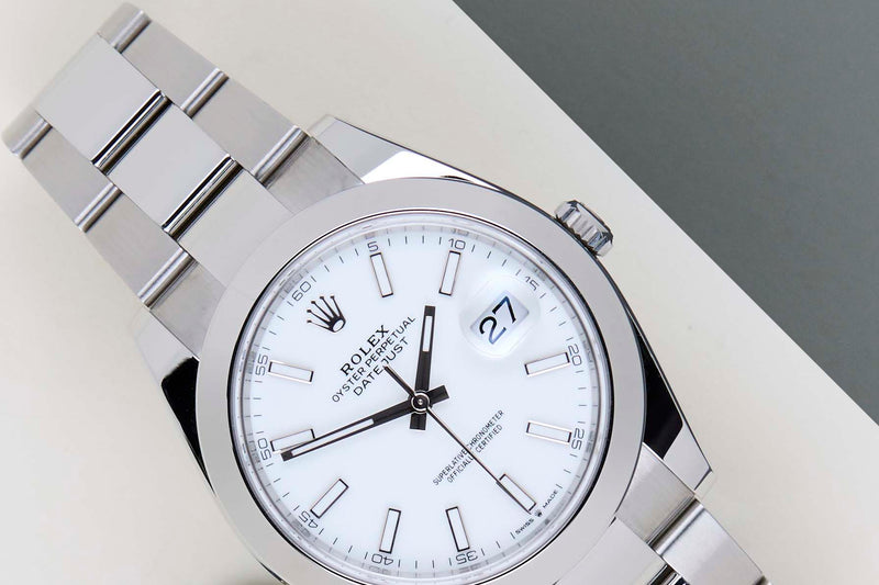 Datejust 41 'White Dial - Oyster'