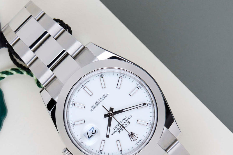 Datejust 41 'White Dial - Oyster'