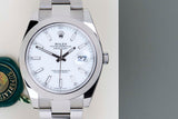 Datejust 41 'White Dial - Oyster'
