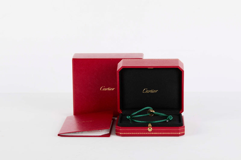 Trinity Cord Bracelet - White Gold/Yellow Gold/Rose Gold - B&P