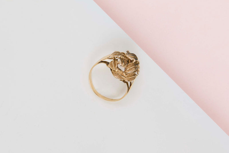 18ct. Yellow Gold Ring - Size 50