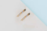 18ct. Yellow & White Gold Earrings